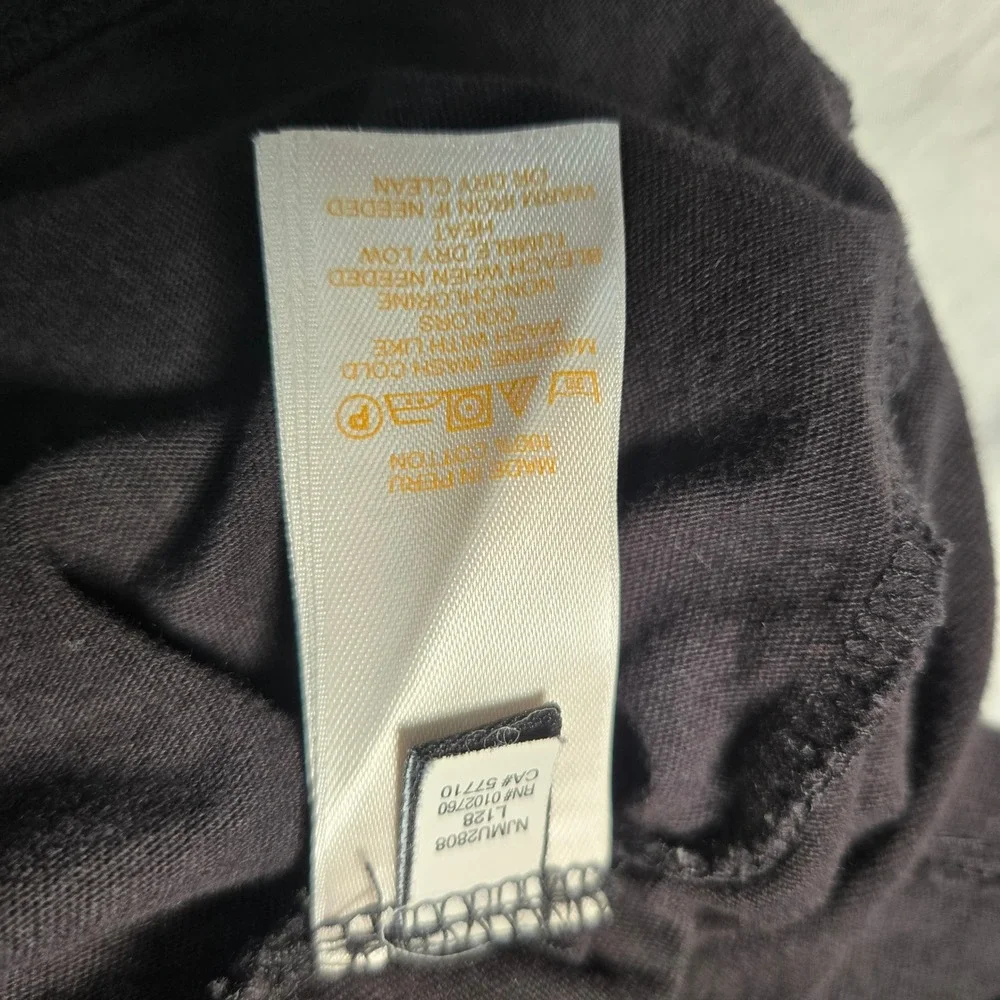 Kate Spade Boys Make Passes At Girls In Glasses Graphic Tee Black Gold Large